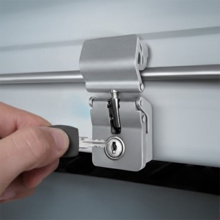 1 - Fechadura com Chave para Autohome Maggiolina C-100 Cinza
